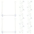 thumbnail image 5 of MLINS  10 Pcs Clothes Display Hanging Chain Boutique Clothing Racks Silver, 5 of 8