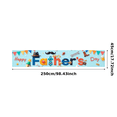 thumbnail image 3 of Decorative Design Happy Father's Day Banner Accessories Celebration Holiday Backdrop for Father's Day Party Indoor Festive Event, 3 of 8