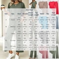 thumbnail image 2 of Bosfbaoi Two Piece Sets for Women Short Sleeve Crew Neck T‑Shirt High Waist Drawstring Wide Leg Pants Casual Loungewear Sets, 2 of 9