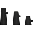 thumbnail image 3 of Renwil Aflynta Modern Iron Metal Decorative Vase in Black (Set of 3), 3 of 8