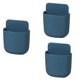 thumbnail image 1 of 3Pcs Remote Control Holder Wall Mount Holders Phone Charging Desktop Organizer Storage Containers for Home Office, 1 of 4