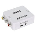 thumbnail image 3 of Mini adaptador compuesto AV a VGA TV Set Top Box Convertidor de audio y video - Blanco, 3 of 10