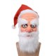 thumbnail image 1 of Máscara de látex Headgear de Papá Noel con boca móvil para cosplay, 1 of 3