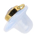 thumbnail image 3 of Chupete Para Bebé Con Diamantes De Imitación En Forma De Corazón, Chupete Para Bebé Recién Nacido, Chupete Ligero Y Suave Con Silicona Segura, Adecuado Para Bebés De 6 A 18, 3 of 7