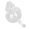 thumbnail image 4 of Botella de vino de cristal con forma de calavera, transparente, para whisky, para bar, suministros de KTV, 1000 ml, 4 of 14