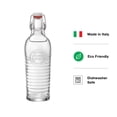 thumbnail image 4 of Botella de agua Bormioli Rocco Officina de cristal italiano de 1,1 litros, 4 of 7