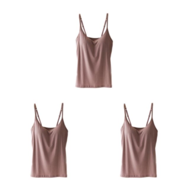 Camisola de Yoga Qarigey para mujer chaleco deportivo lavable multiusos verano sujetador L