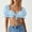 Blue, variant on Summer Tube Tops For Casual And Party Wear Featuring Stylish Drawstring And Strap Design Perfectly Paired With Jeans For A Trendy Look Leather Tube Top Rib Bodysuit Display Tray Womens Bandeau And