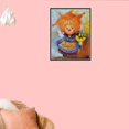 thumbnail image 2 of 5D DIY Girl Bee Rhinestone Diamond Diamond Painting Decoration Picture Painting Needlework Little Girl Crystal Embroidery Pictures Cross Stitch Decoration, 2 of 7