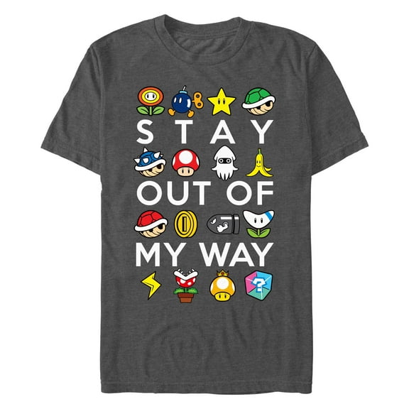 Men's Nintendo Stay Outta My Way  Graphic T-Shirt