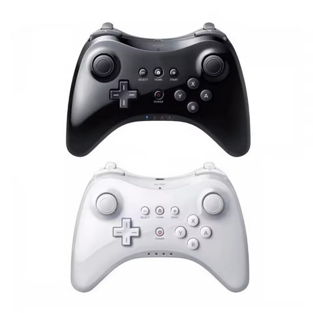 Wii U Controller,rechargeable Bluetooth Dual Analogue Controller Gamepad for Wii U Pro Controller with Usb Charging Cable