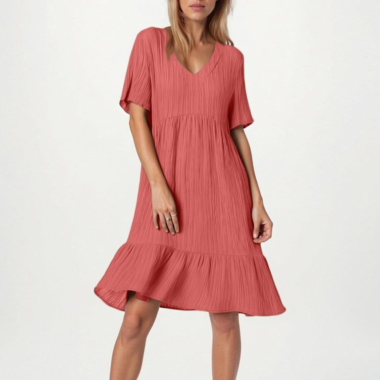 red cotton sun dress Red Organic Cotton Maxi Dress: Strappy Flared Summer Dress