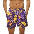 thumbnail image 2 of LSLJS Shorts de Plage Amples d'Été pour Hommes avec Poche, Shorts de Plage, 2 of 6