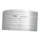 thumbnail image 3 of Regla de dobladillo para planchado en caliente, herramienta de costura portátil de aleación de aluminio, plantilla de corte de tela para impresión, 3 of 9