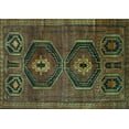 thumbnail image 1 of Ahgly Company Indoor Rectangle Persian Turquoise Blue Traditional Area Rugs, 2' x 3', 1 of 4
