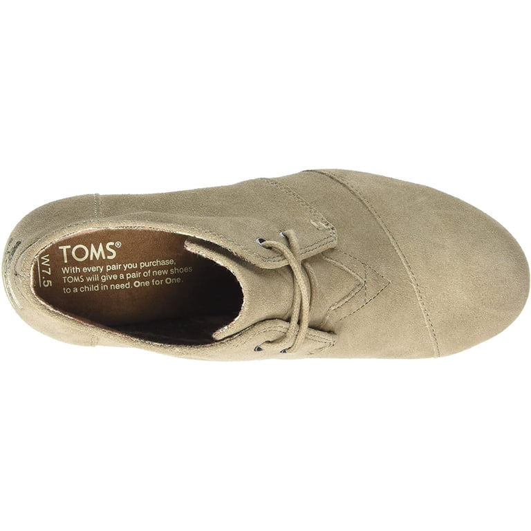 Toms Taupe Suede & Brown Collar Chukka Boots TOMS Men main image 3