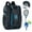 Black Blue, variant on TILDOSAC 2-in-1Detachable Pickleball Bag for Women & Men|Tennis Bag with Aluminum Foil-Insulated Racket Compartment|Fits Pickleball/Badminton/Tennis/Padel Rackets (Black Blue)