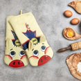 thumbnail image 4 of Naievear 1pc Lindo Cerdo Antideslizante Antideslizante Cocina Microondas Guante Horno Manopla,Beige, 4 of 5