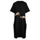 thumbnail image 5 of Nail Polish Gossip Loose Pocket Dress clothes for women women's summer jumpsuit Long dresses, 5 of 7