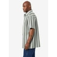 thumbnail image 3 of KingSize Men's Big & Tall Wrinkle-Resistant Short Sleeve Button Down, 3 of 4
