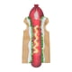 thumbnail image 1 of Disfraz Hot Dog Traje Disfrazado Niños Traje Comida Divertida Disfraz Escenario Poliéster Fácil de Usar Adecuado para Espectáculos Escolares Festivale S, 1 of 9