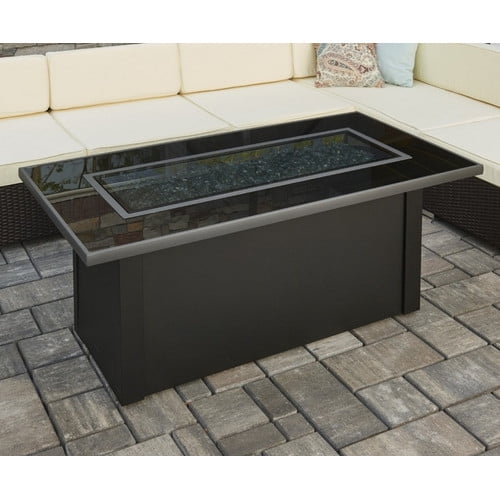 The Outdoor GreatRoom Company Monte Carlo Metal Gas Firepit Table by The Outdoor GreatRoom Company
