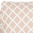 thumbnail image 5 of SAFAVIEH Buckler Club Chair Silver Nail Head Peach Pink / White, 5 of 7