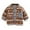a-Grey432139, variant on Boys Coat Autumn Winter Kids Camo Plush Jacket With Bust Pocket Long Sleeve Button Front Coat For Daily Outdoor Play Activities Casual Outerwear