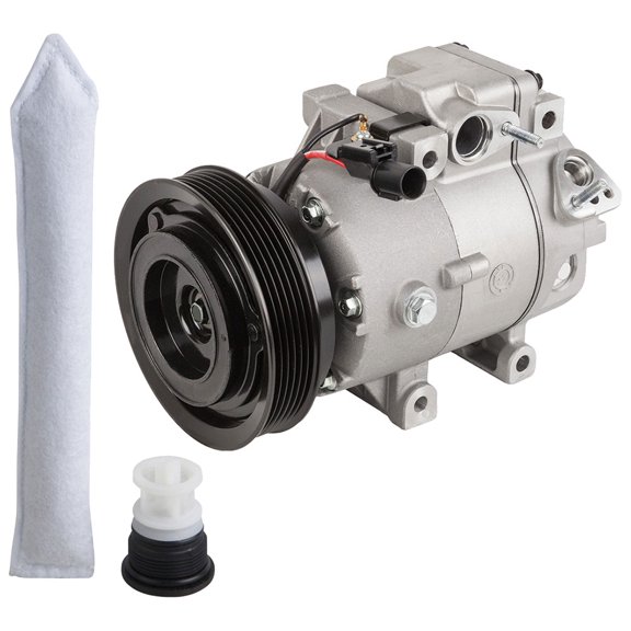 For Hyundai Sonata & Kia Optima1 2009 2010 AC Compressor w/ A/C Drier - BuyAutoParts