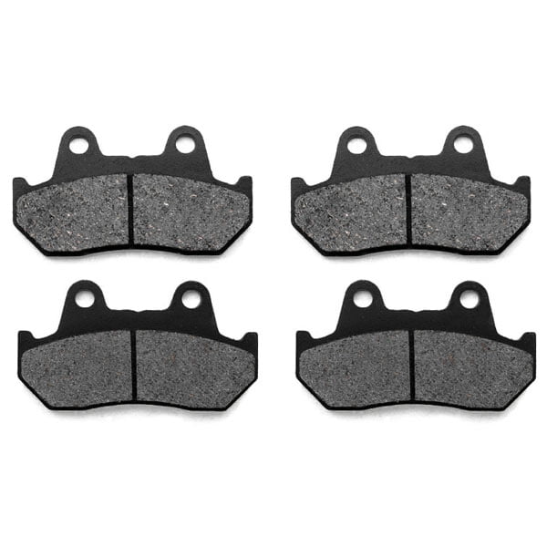 Non-Metallic Organic NAO Brake Pads Set KMG Front Rear Brake Pads for 1981-1982 Honda CB 900 F 900F Supersport