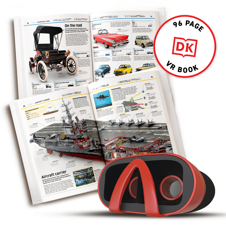 Virtual Reality Transport Science Kit with 96-Page Book & VR