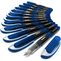 Zebra Fuente - Disposable Fountain Pen - Blue Ink - Pack of 12