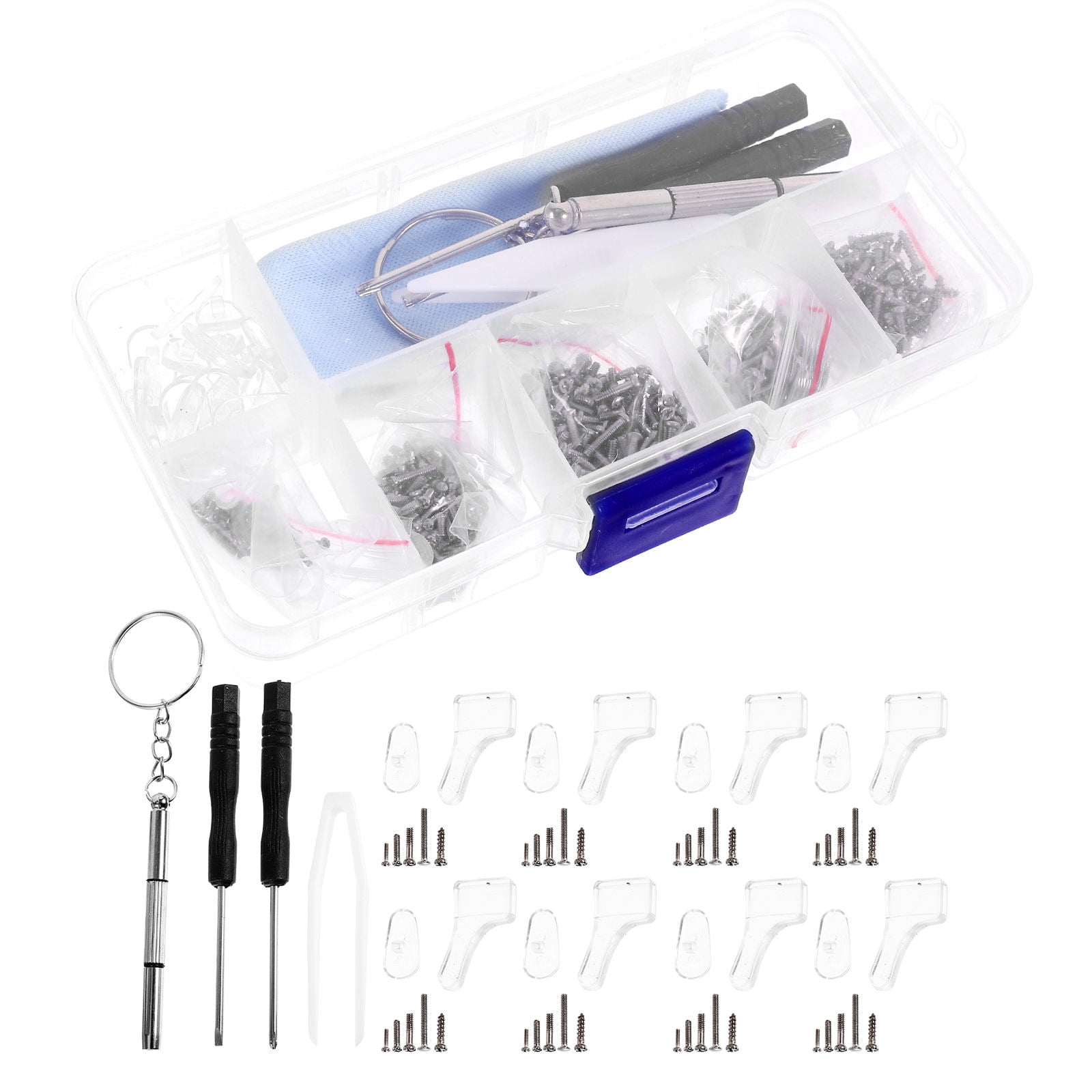 IFANLANDOR Rimless Glasses Tool Set With Screws Multi Plastic 1 Set