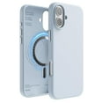 thumbnail image 1 of Funda magnética de silicona Elago para iPhone 16 Plus de 6.7 pulgadas, color azul claro, 1 of 9