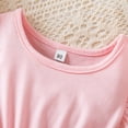thumbnail image 4 of Baby Girl 3D Flower Princess Dress Birthday Wedding Sundress for 12M-5T, 4 of 7