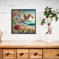thumbnail image 2 of 5D DIY Taladro Parcial en Forma Especial Flores Phoenix Art 30x30cm, 2 of 9