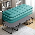thumbnail image 6 of ABORON Living Room Chairs, 3 in 1 Folding Chair & Bed for Living Room/Bedroom/Office, Folding Lounge Chair Reclining Patio Chairs with Mattress for Indoor Outdoor, 6 of 10