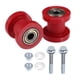 thumbnail image 1 of Tensor de polea de rodillo de cadena con junta de tuerca de perno/tensor de guía de rueda para motocicleta Mini bicicleta ATV 125 cc 140 cc 160 cc XR125 KLX110 Dirt Bike/plástico 8 mm/2 juegos rojo, 1 of 7