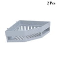 thumbnail image 2 of Bangcool Étagère d'Angle de Salle de Bain Auto-Adhésive 2 Pcs Sans Perçage Support de Shampooing Serviteur de Douche, 2 of 10