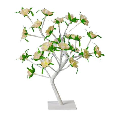

IUYT6 Tree Lights Christmas Gifts Decorative Lights Bedside Romantic Valentine s Day Camellia Simulation Tree Lights LED Camellia Tree Lights Night Lights Deals