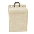thumbnail image 4 of Collapsible Hanging Laundry Basket Dirty Clothes Organizer Large Opening Durable Beige Large, 4 of 8