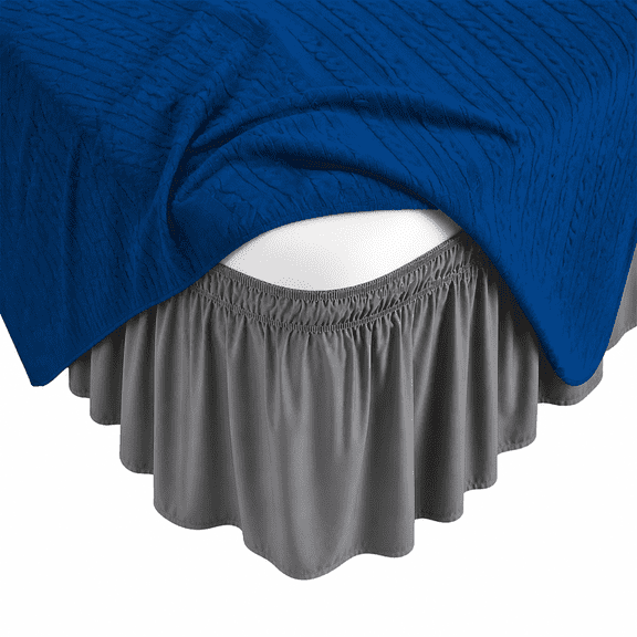 FURMORA Wrap Around Bed Skirt 9"