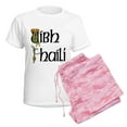thumbnail image 6 of CafePress - Offaly (Gaelic) Women's Light Pajamas - Women's Short Sleeve Print T-Shirt and Pants Light Cotton Pajama Set, 6 of 7