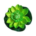 thumbnail image 2 of 1Pc Simulation Lotus Flower Mini Artificial Pond DIY Home Fish Tank Decoration Peach Red, 2 of 13