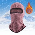 thumbnail image 1 of Winter Fleece Balaclava Face Mask, Thickened Warm Windproof Ski Mask for Cold Weather, Breathable Motorcycle Riding Cover for Snowboarding, Cycling and Outdoor Winter Sports, 1 of 1