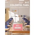 thumbnail image 7 of YSTDHL 26 Pockets Expanding File Folder, Upright & Open Top, A-Z Colorful Tabs, Larger Capacity Accordian Folder, Letter/A4 Size for School, Home and Office - Pink, 7 of 7