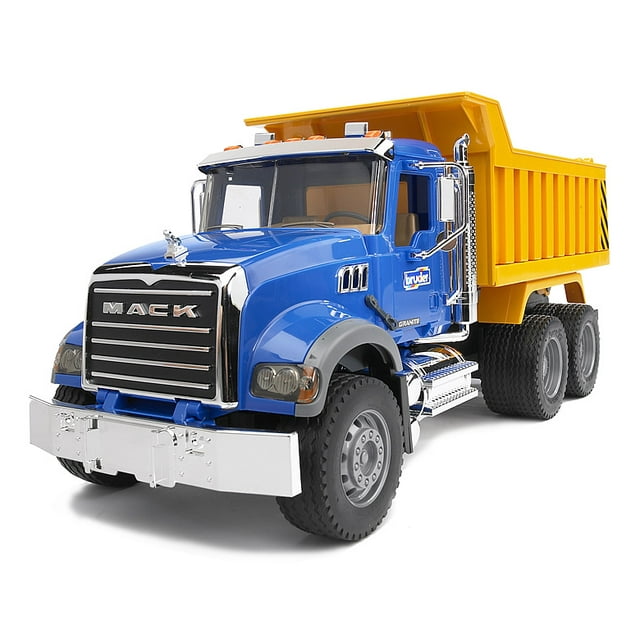 MACK Granite Liebherr crane truck Bruder Toys Juguetes/Modelismo/Autos a Escala