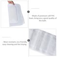 thumbnail image 4 of 1pc Non Suction Cups Bath Mat PVC Hollow Bathtub Pad Universal (White), 4 of 6