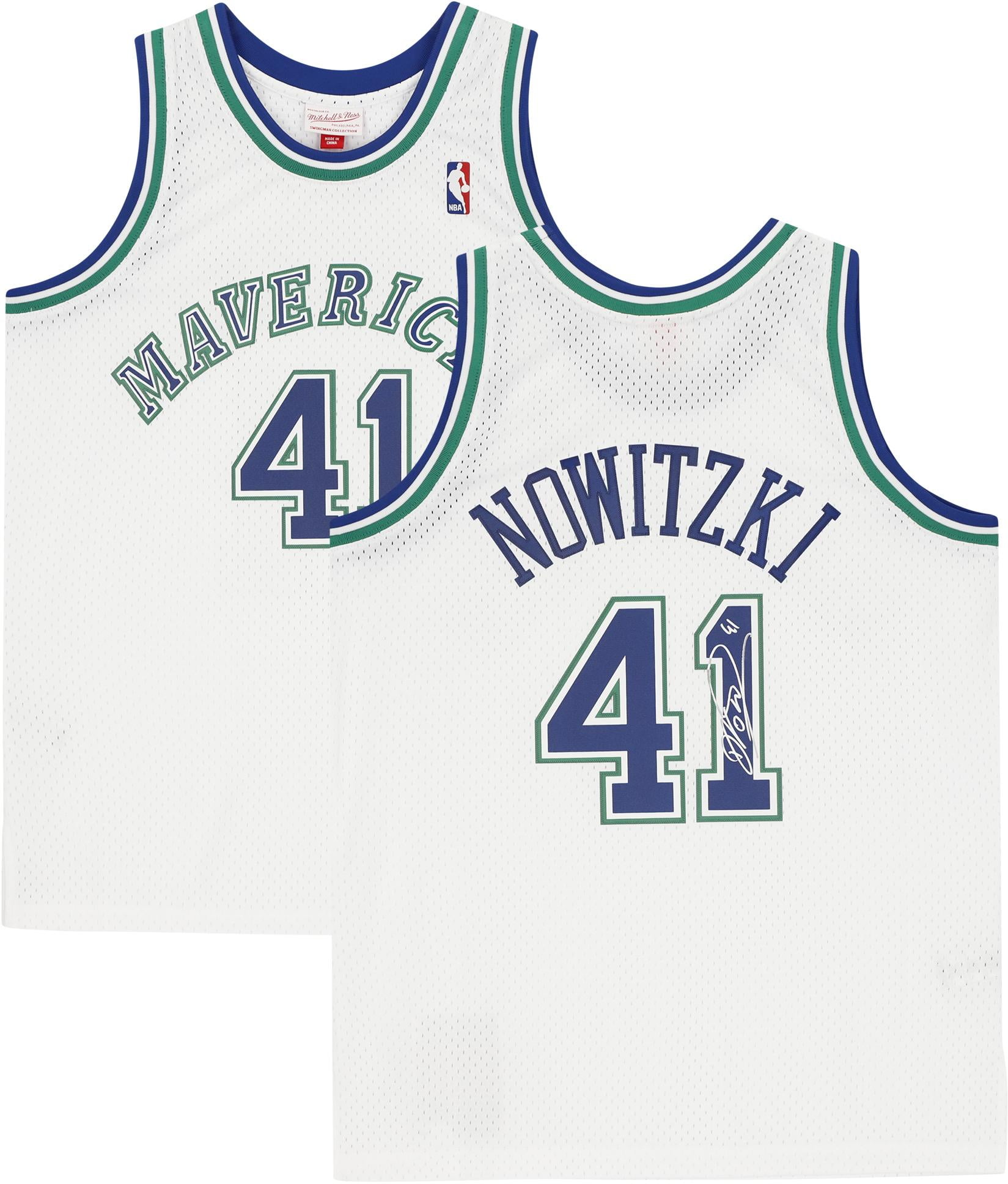 2011 NBA Champions Dallas Mavericks 41 Dirk Nowitzki Green Swingman Jersey Cheap