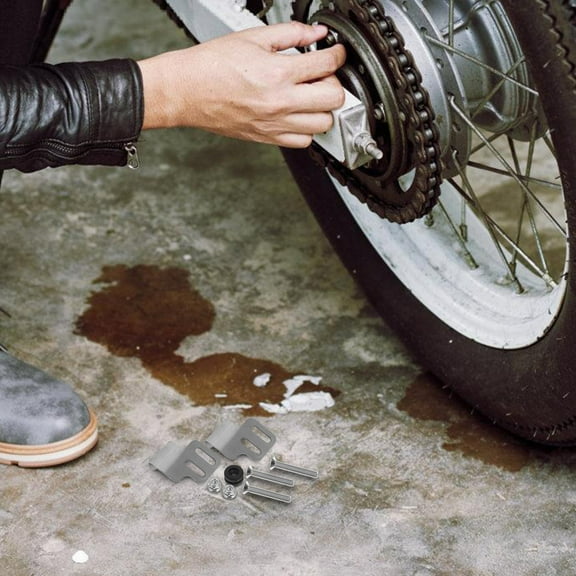 FONDOTIN 1 Set Motorcycle Trunk Bracket Kit for Motorcycle Accessories 5.0X4.6X0.6in Assorted Color